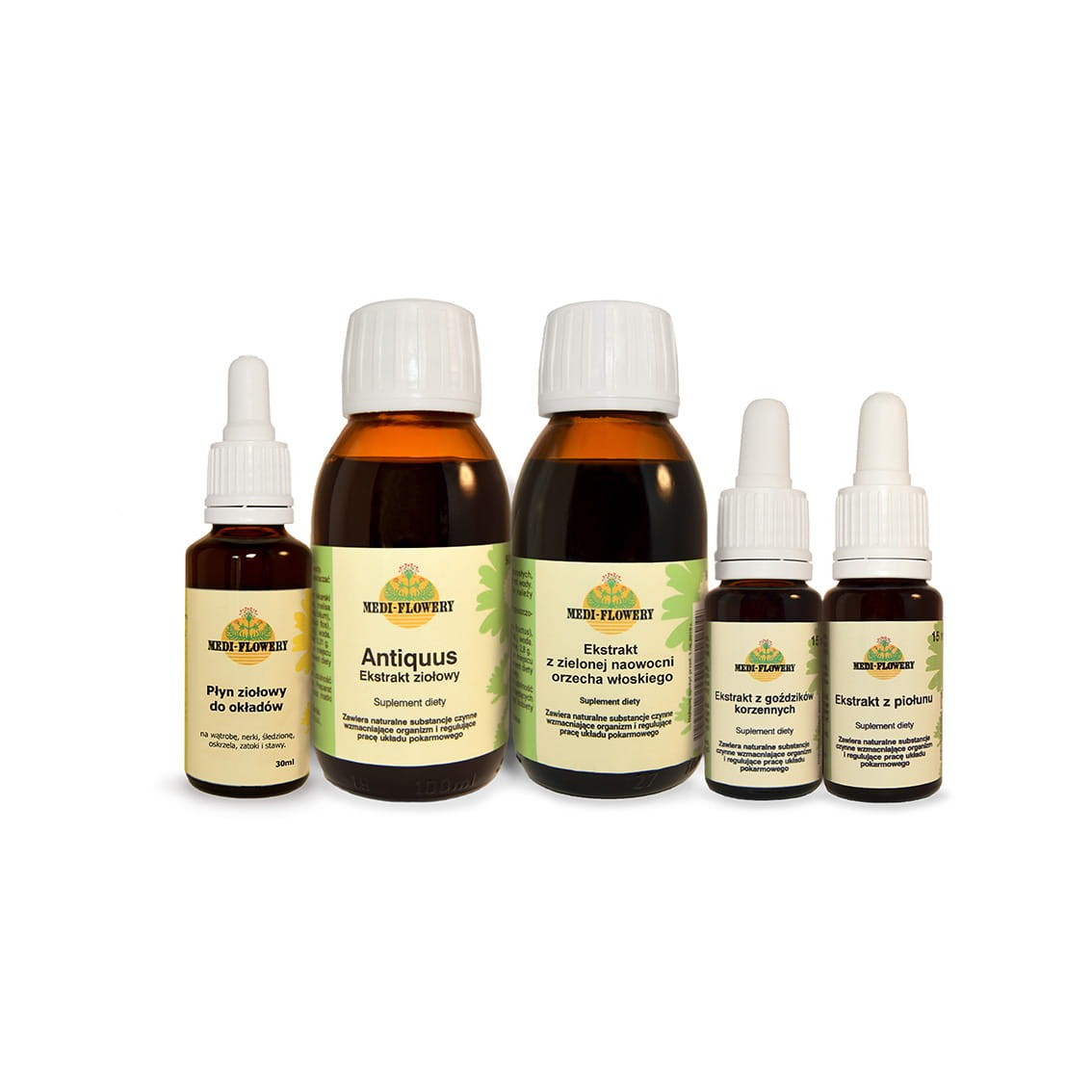 Zestaw nr 3 A dla dzieci na oczyszczenie jelit i oczyszczenie z pasożytów, waga poniżej 45 kg - 1045