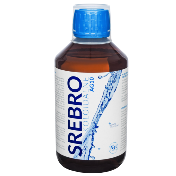 AG Srebro Koloidalne 300 ml – płyn do płukania jamy ustnej