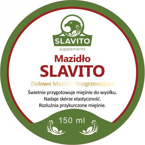 Mazidło ziołowe rozgrzewające Slavito Mazidło ziołowe rozgrzewające Slavito