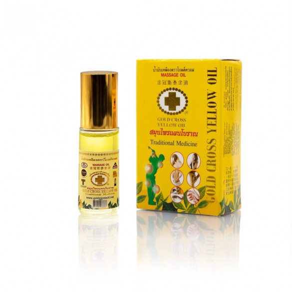 OLEJEK GOLD CROSS YELLOW OIL 3 ML OLEJEK GOLD CROSS YELLOW OIL 3 ML