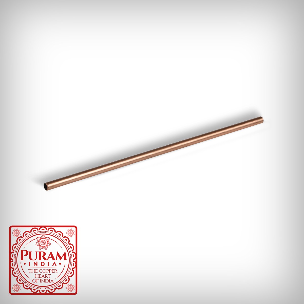 Miedziana słomka antybakteryjna 1 szt. - 1737