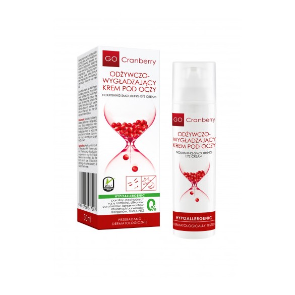 Odżywczo-Wygładzający Krem Pod Oczy GoCranberry 30 ml