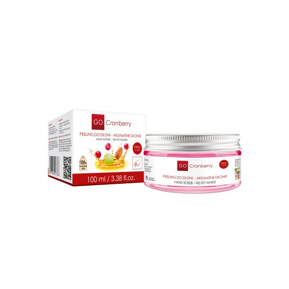 Peeling do dłoni – Aksamitne dłonie GoCranberry 100 ml