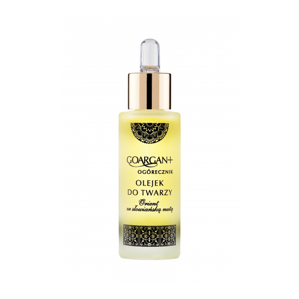 Wygładzająco-Ujędrniający Olejek do Twarzy GoArgan+ OGÓRECZNIK 30 ml