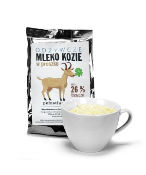 Odżywcze mleko kozie w proszku - 26 proc. tłuszczu - 18