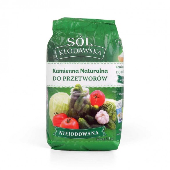 Sól Kłodawska kamienna naturalna niejodowana 1,1 kg Sól Kłodawska kamienna naturalna niejodowana 1,1 kg
