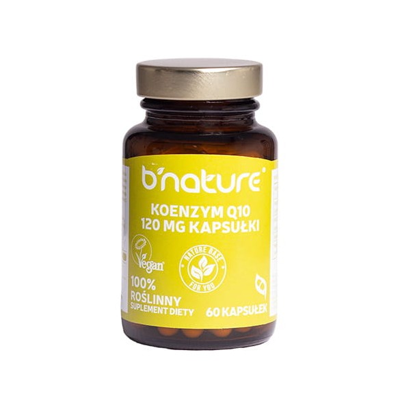 Koenzym Q10 kapsułki (60 szt.) b'nature Koenzym Q10 kapsułki (60 szt.) b'nature