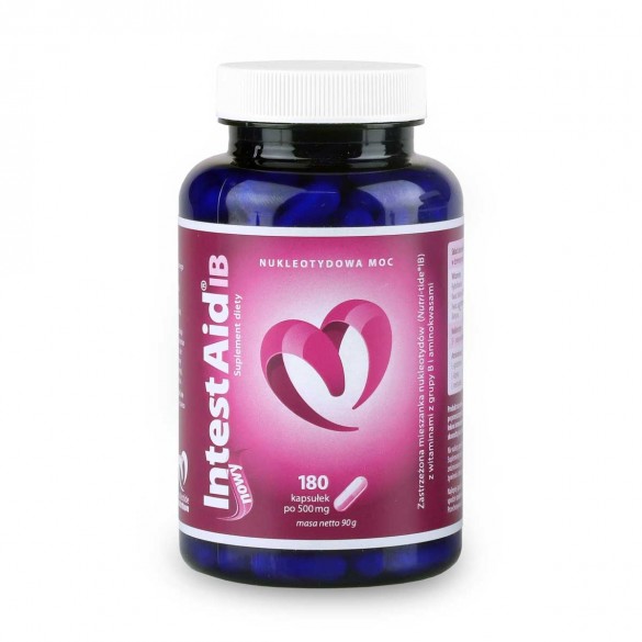 Nukleotydy- wsparcie jelit IntestAid®IB 180 kaps Nukleotydy- wsparcie jelit IntestAid®IB 180 kaps