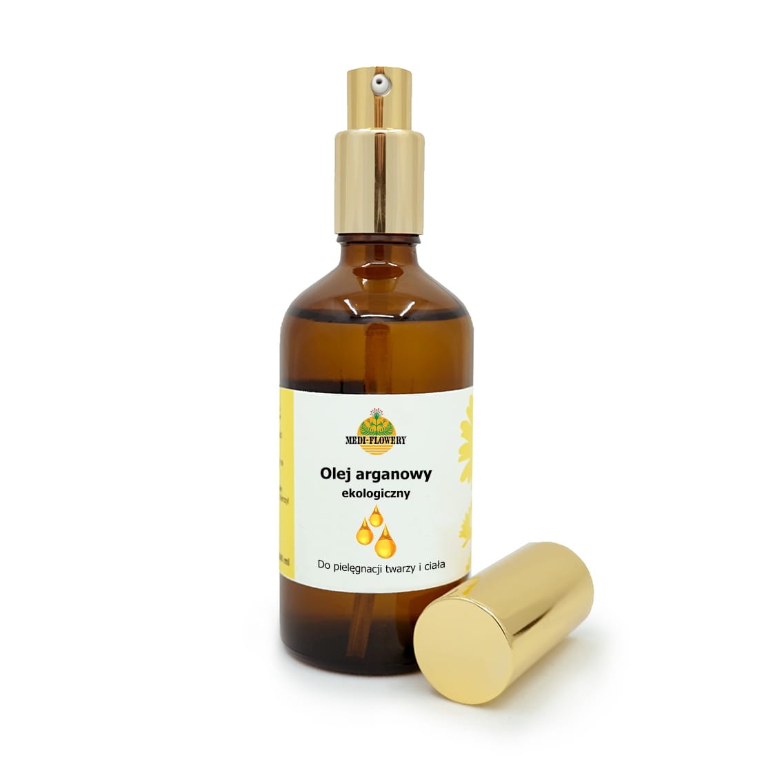 Olej arganowy, kosmetyczny, 100 ml w szklanej butelce - 2075