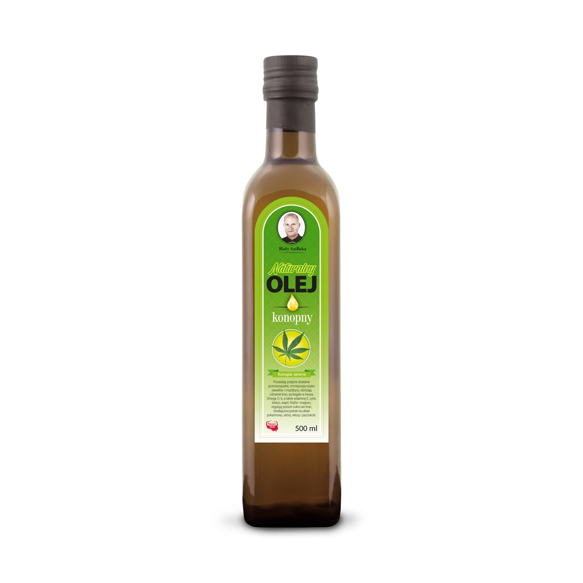 Świeży Olej Konopny 500ml - 24