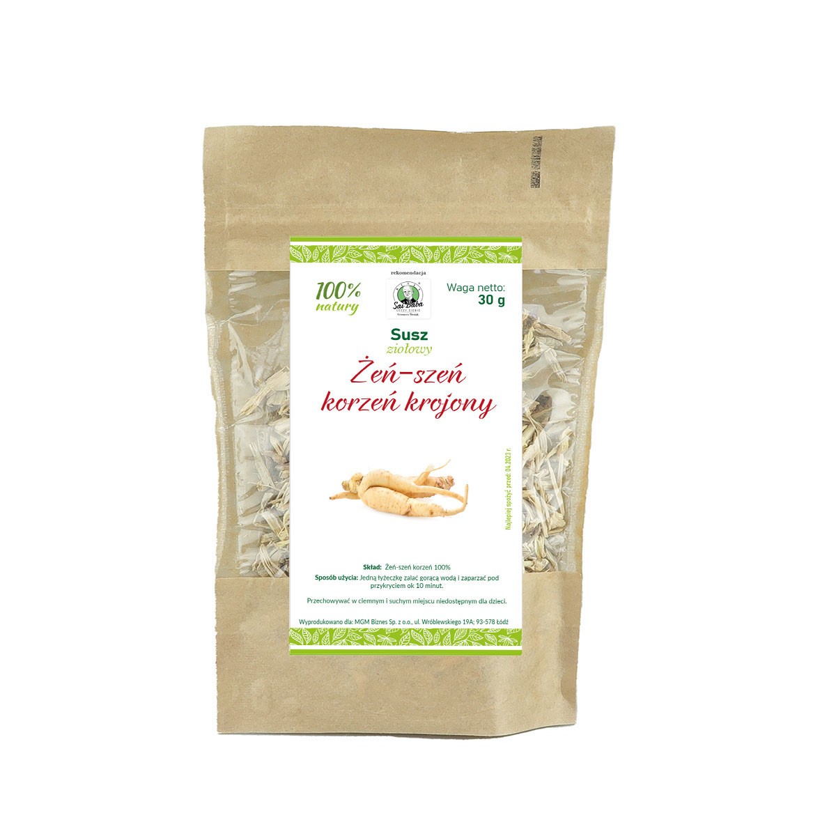 Żeń-szeń 30g - 2494 Żeń-szeń 30g - 2494