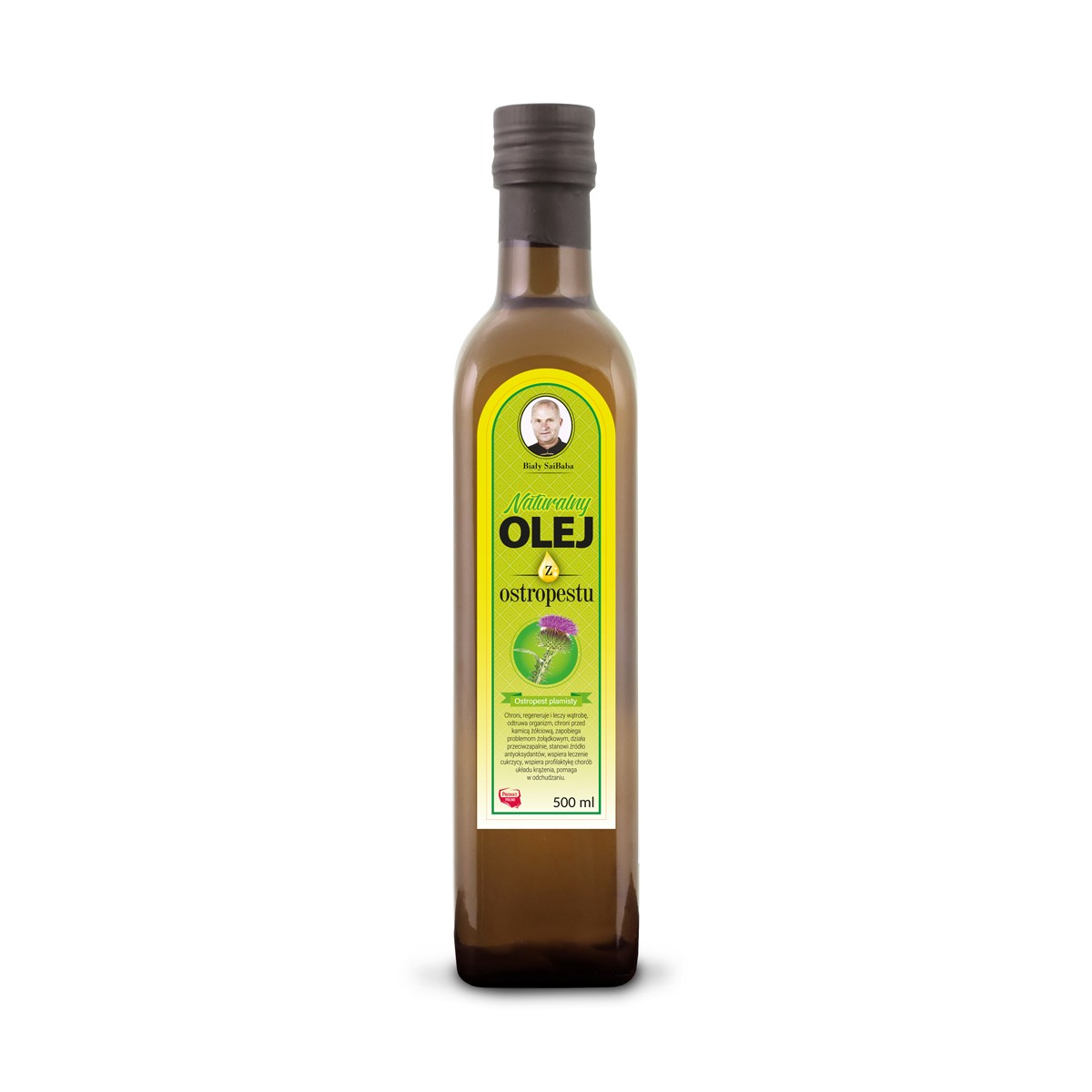 Świeży Naturalny Olej z Ostropestu 500ml - 25