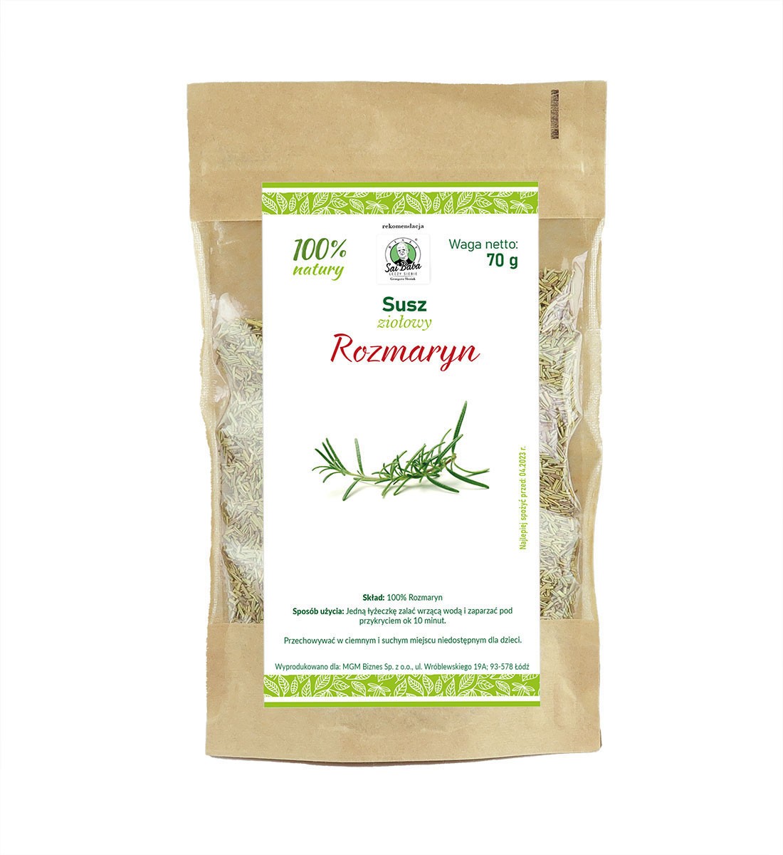 Rozmaryn 70g - 2500
