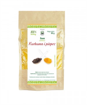 Kurkuma z pieprzem 50g - 2513