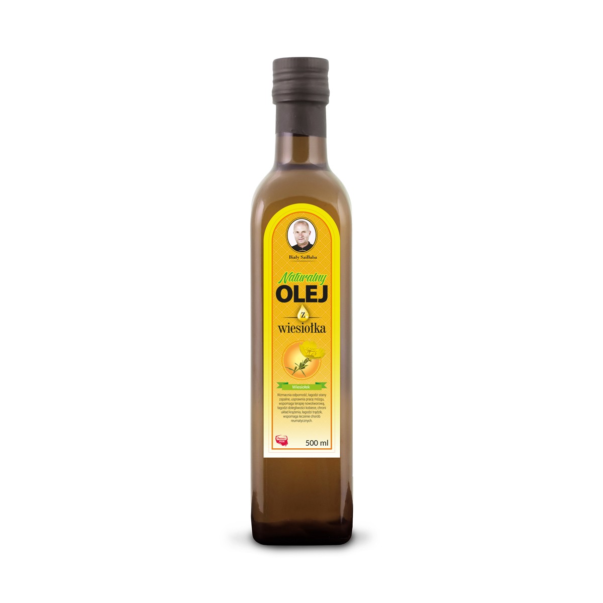 Świeży Naturalny Olej z Wiesiołka 500ml - 26