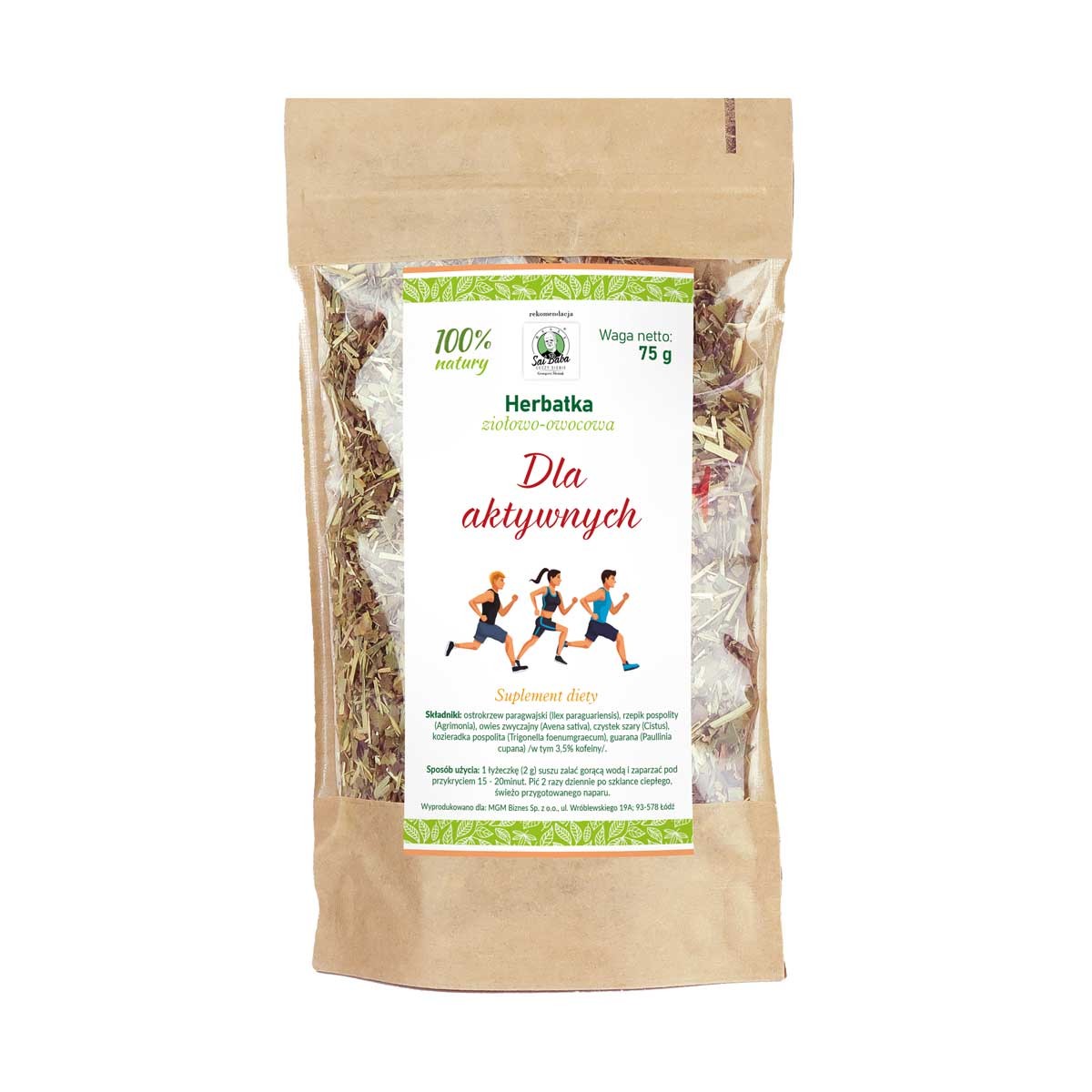Herbatka Dla Aktywnych 75g - 3544