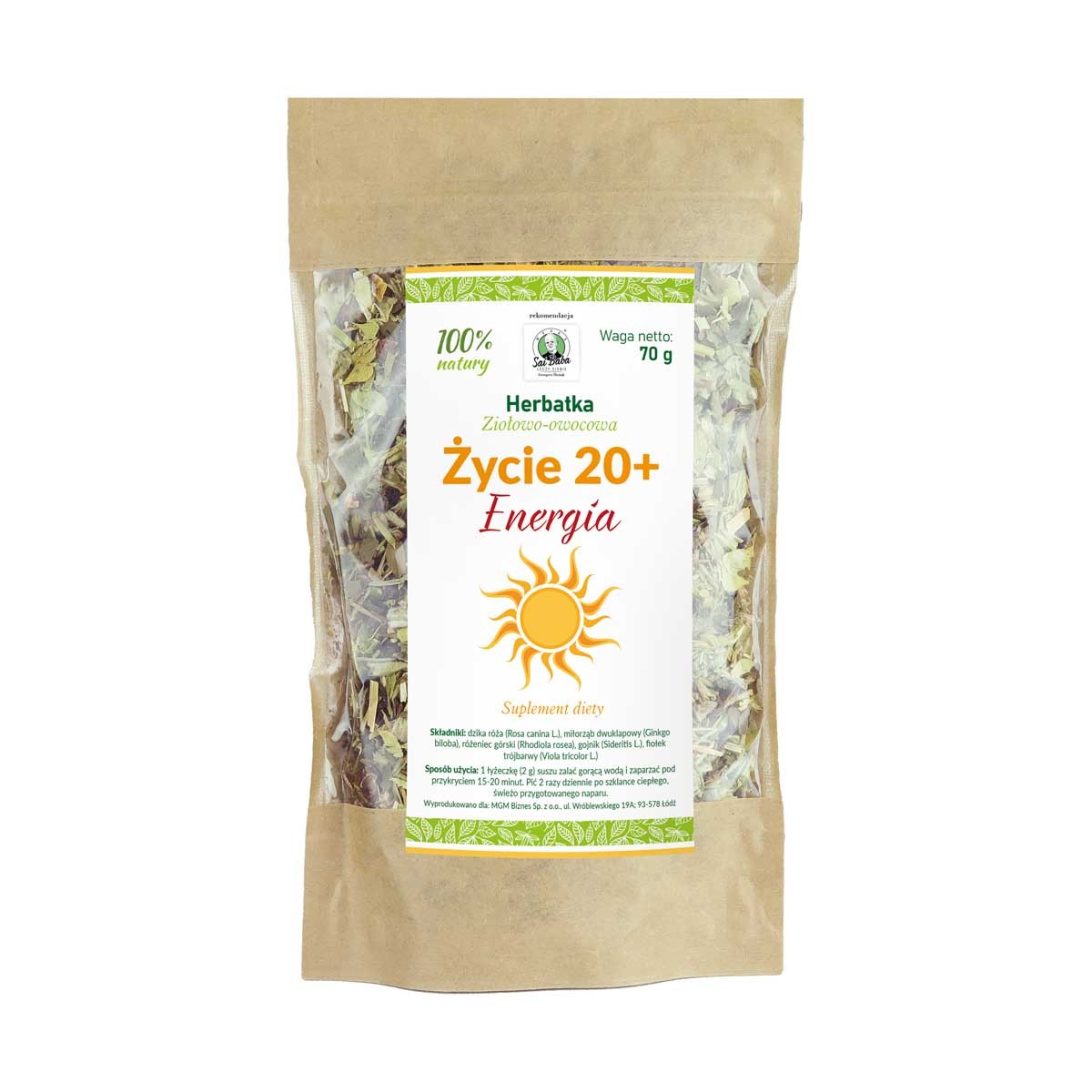 Życie 20+ Energia 70g - 3552