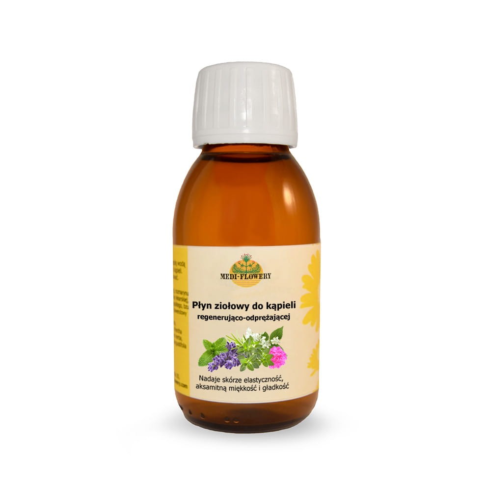 Płyn ziołowy do kąpieli regenerująco odprężającej - 3579