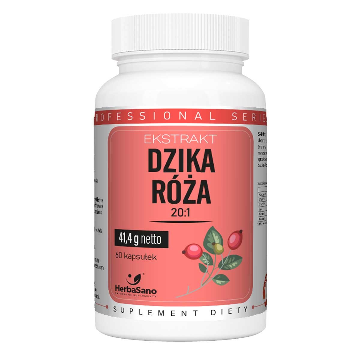 Dzika róża ekstrakt - HerbaSano - 3597