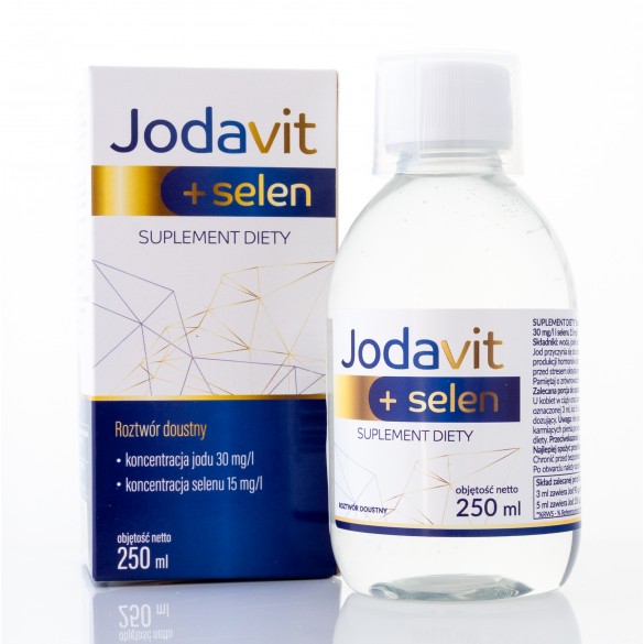 Jodavit + Selen 250 ml – jod i selen w płynie