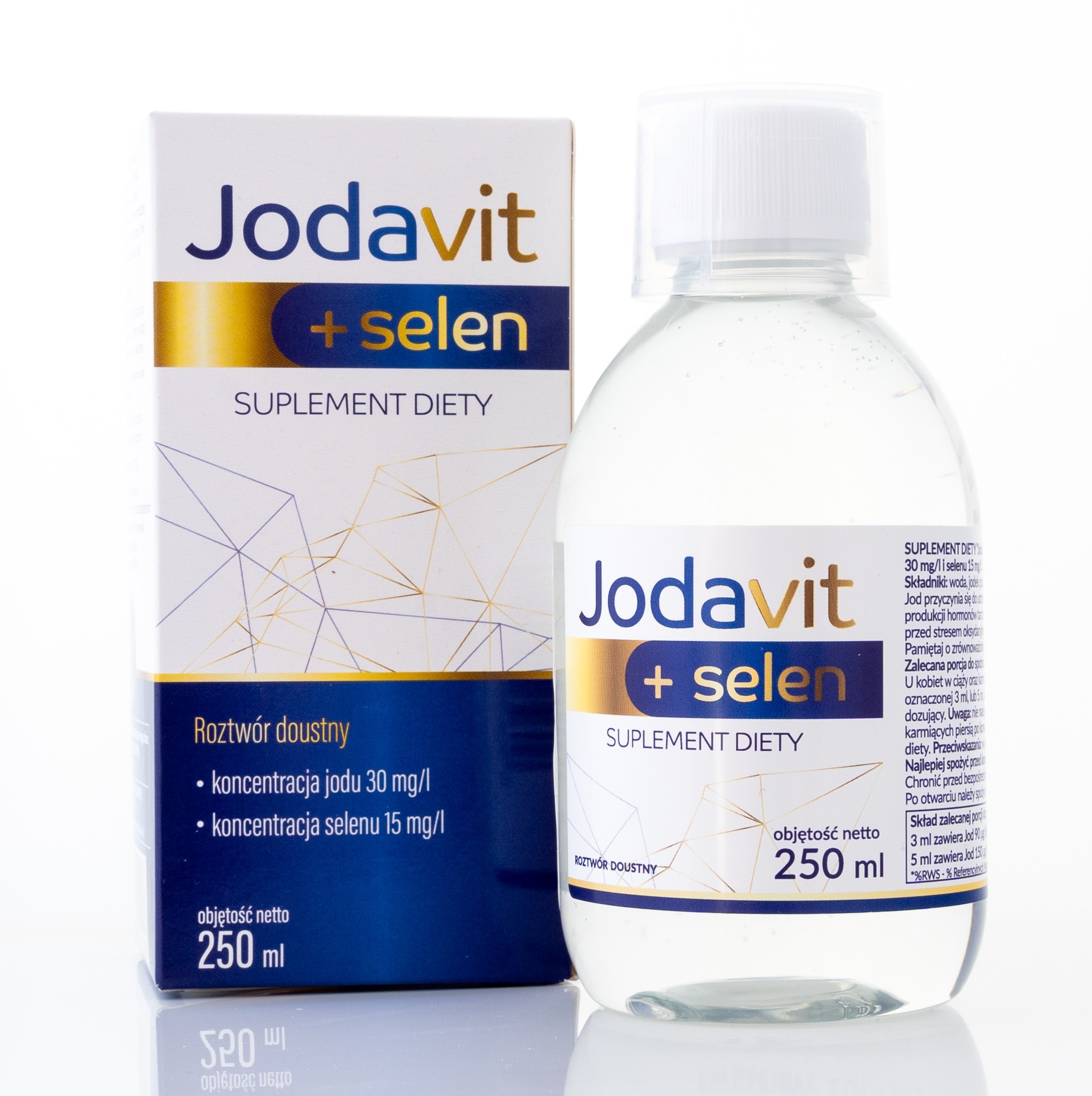JODAVIT + selen 250ml wysoce przyswajalny Jod - 3654