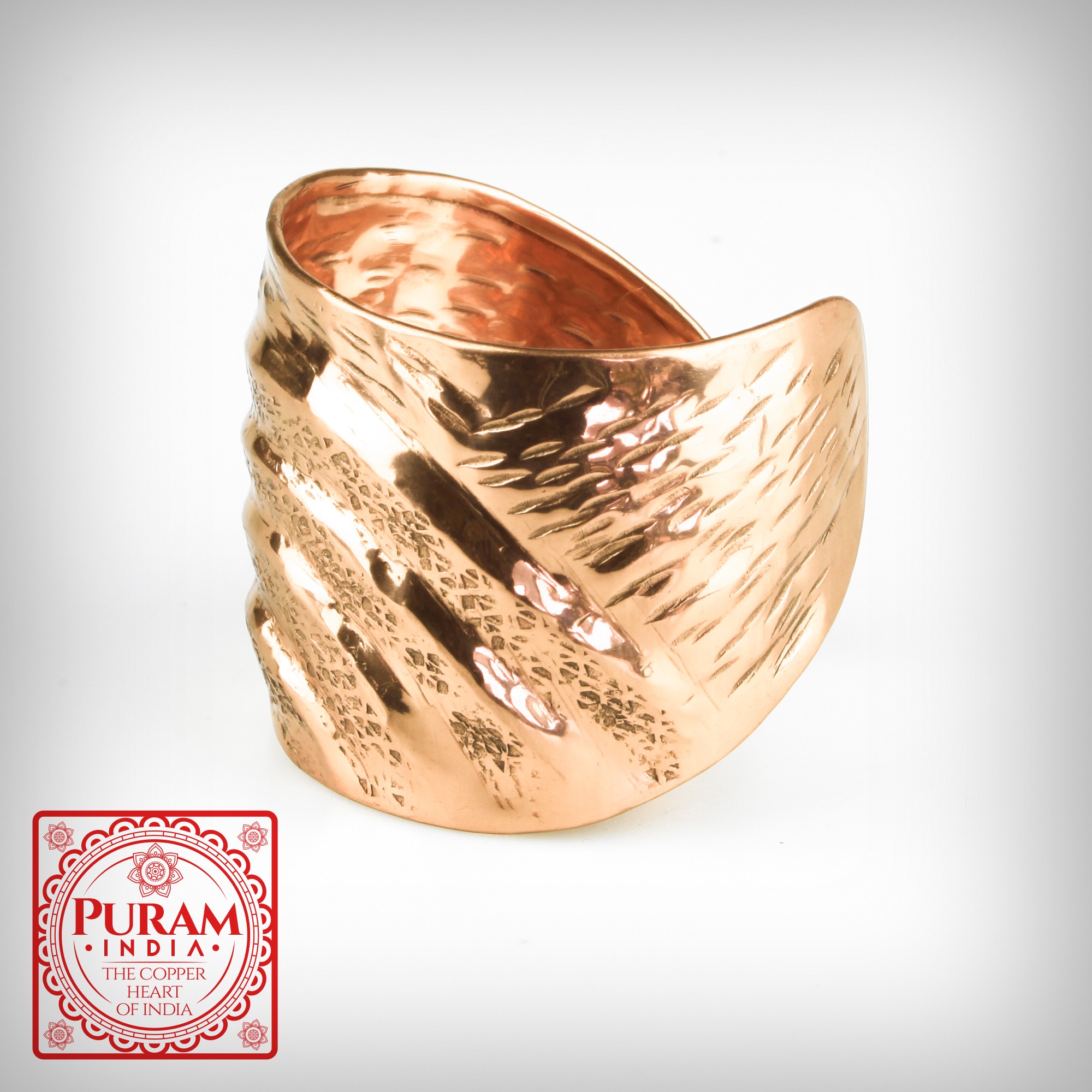 Miedziana bransoletka 5870 B - 3763