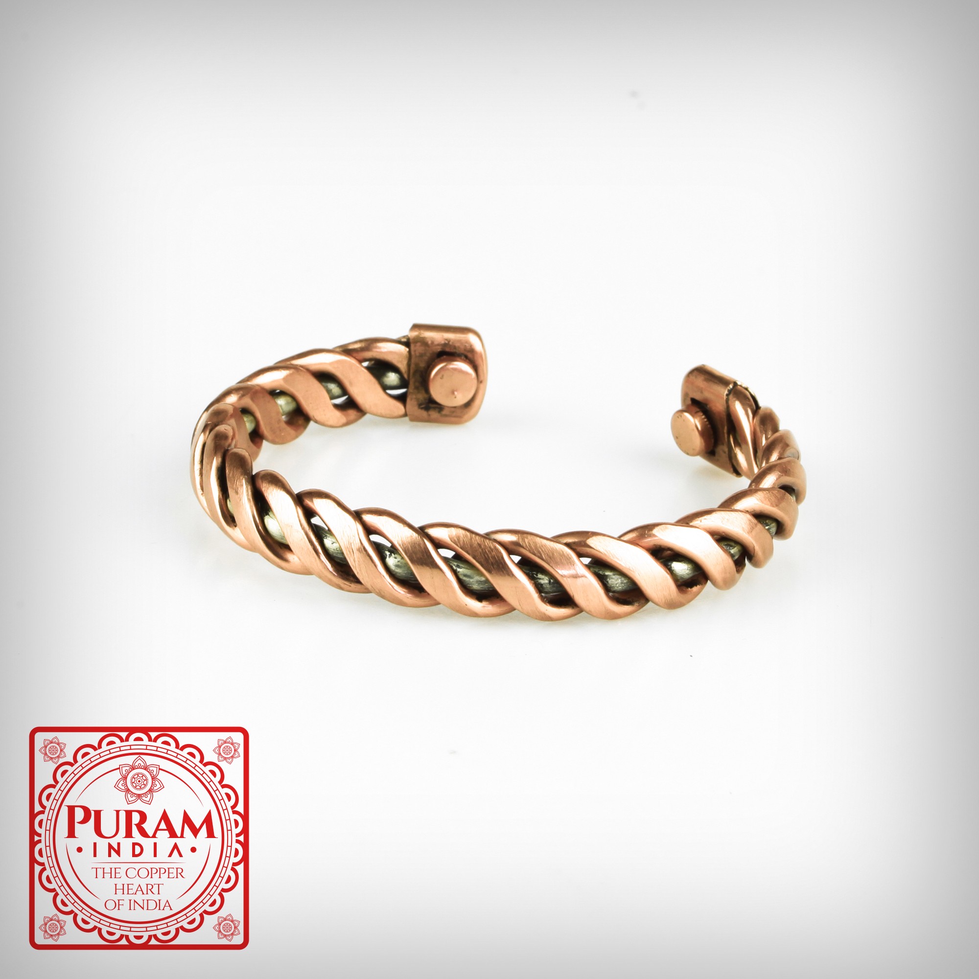 Miedziana bransoletka 6380 B - 3770