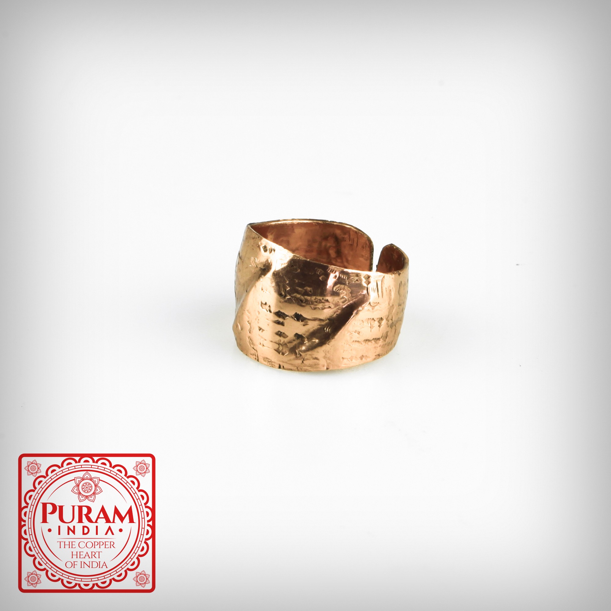 Miedziany pierścionek 5872 P - 3776