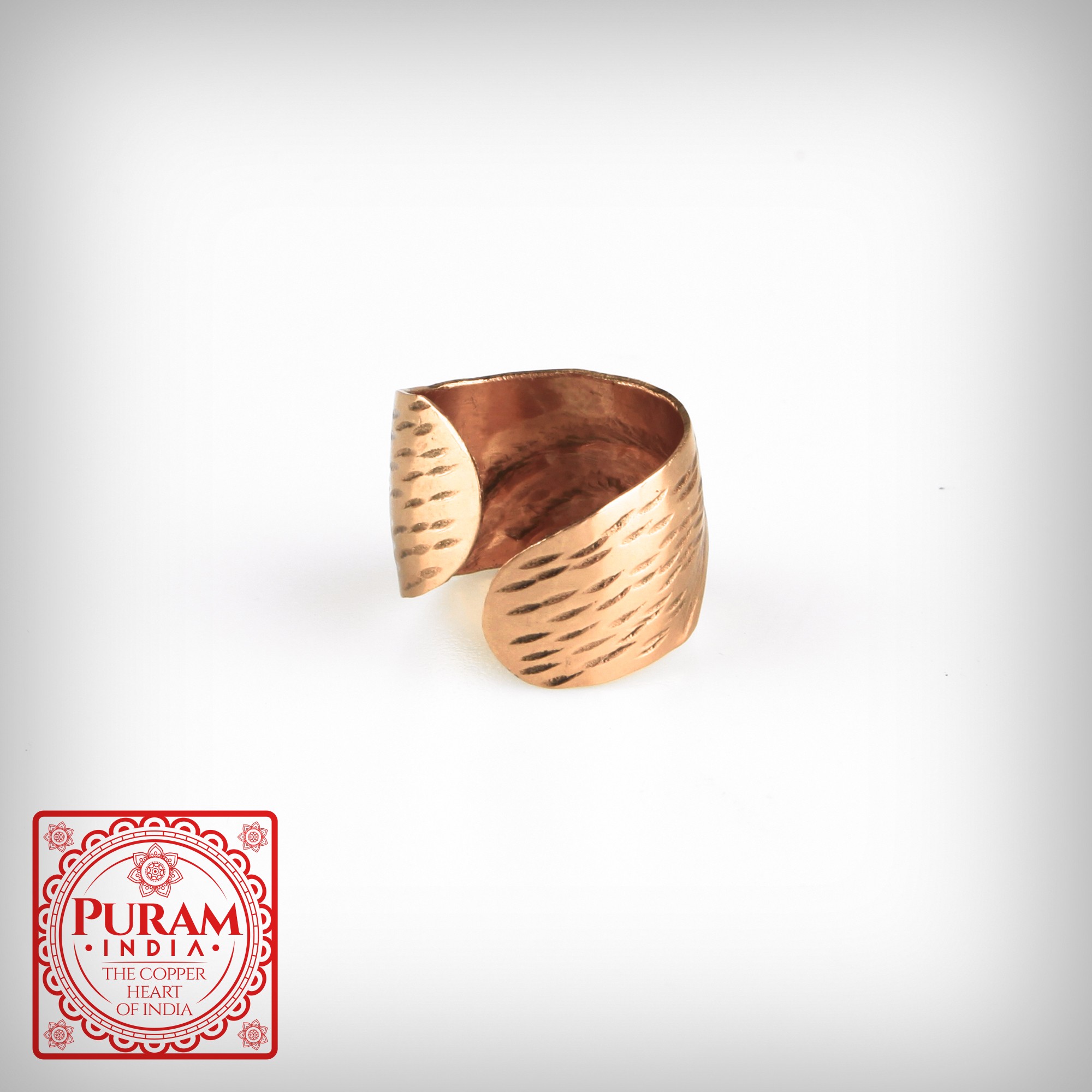 Miedziany pierścionek 5870 P - 3784