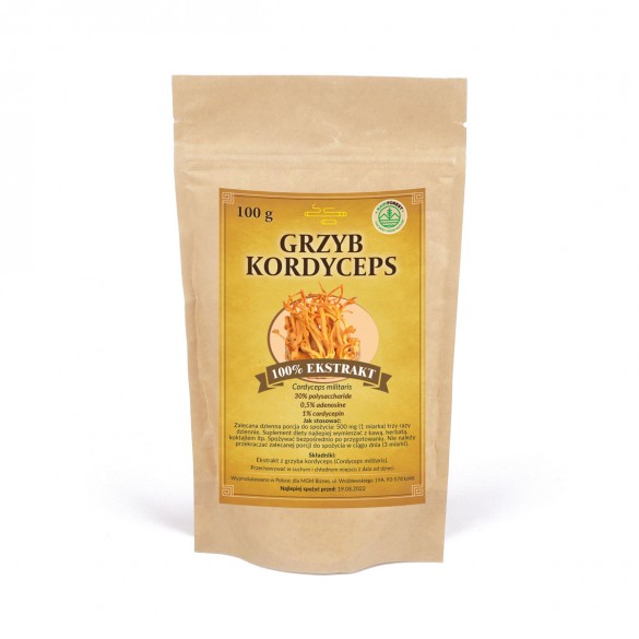 EKSTRAKT Z GRZYBA KORDYCEPS 100g 3 EKSTRAKT Z GRZYBA KORDYCEPS 100g 3