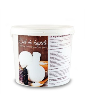 Sól do kąpieli EPSOM z jodem 5KG - 3823