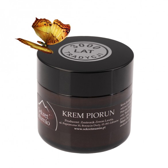 Krem Piorun 60 ml z Mumio i GLA – kosmetyk do pielęgnacji skóry