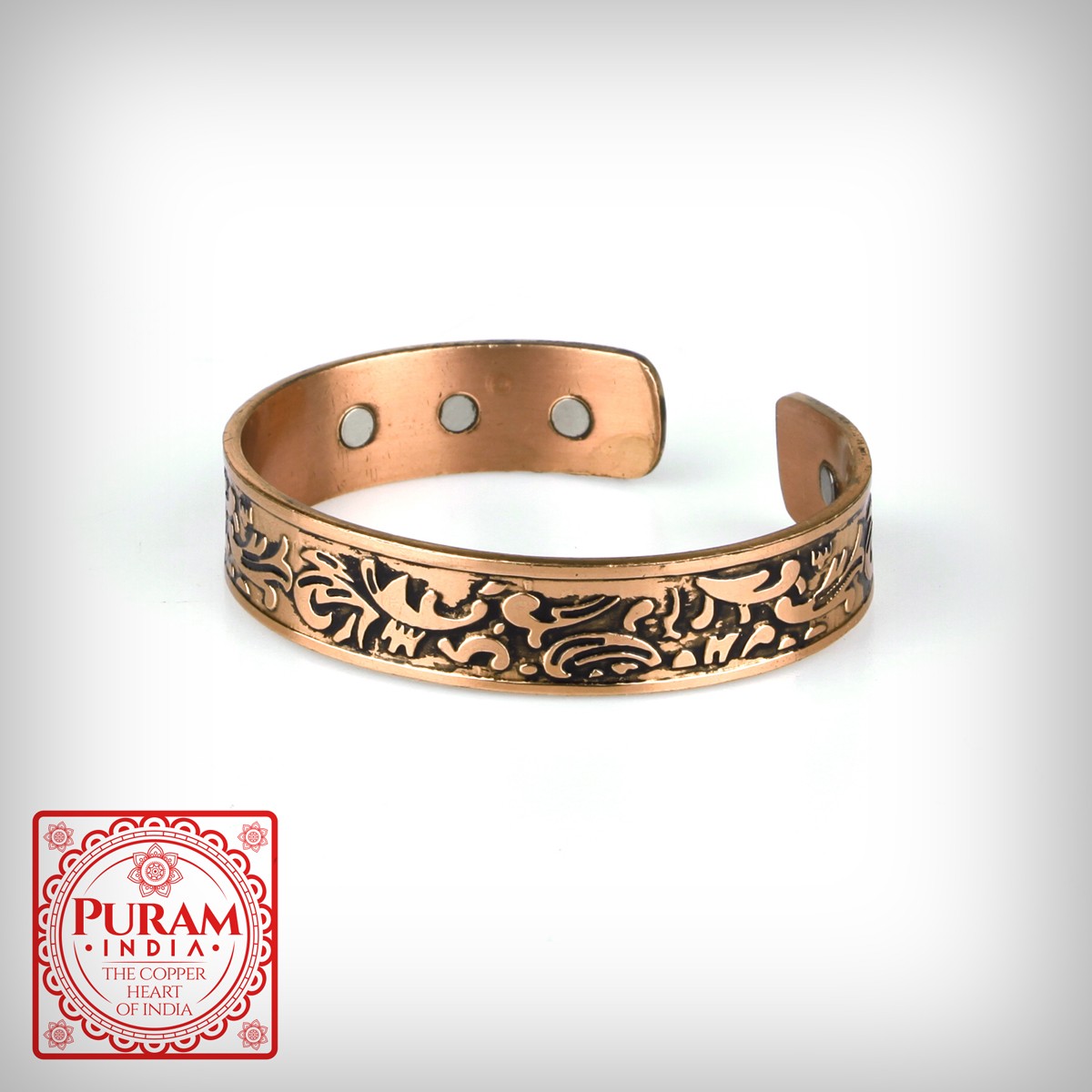 PURAM Miedziana bransoletka 63439C - 3901
