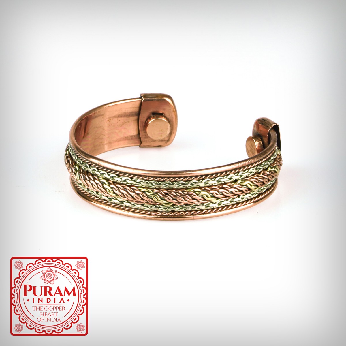 PURAM Miedziana bransoletka 63437H - 3903