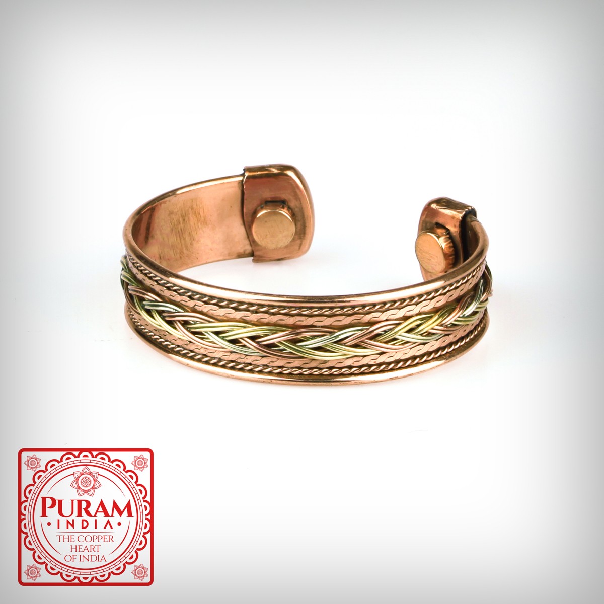 PURAM Miedziana bransoletka 63437F - 3915