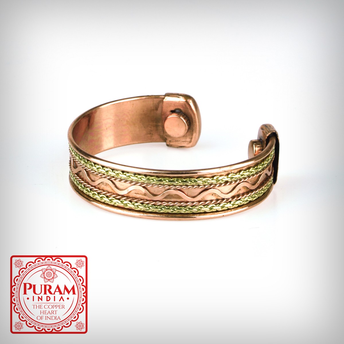 PURAM Miedziana bransoletka 63437D - 3922