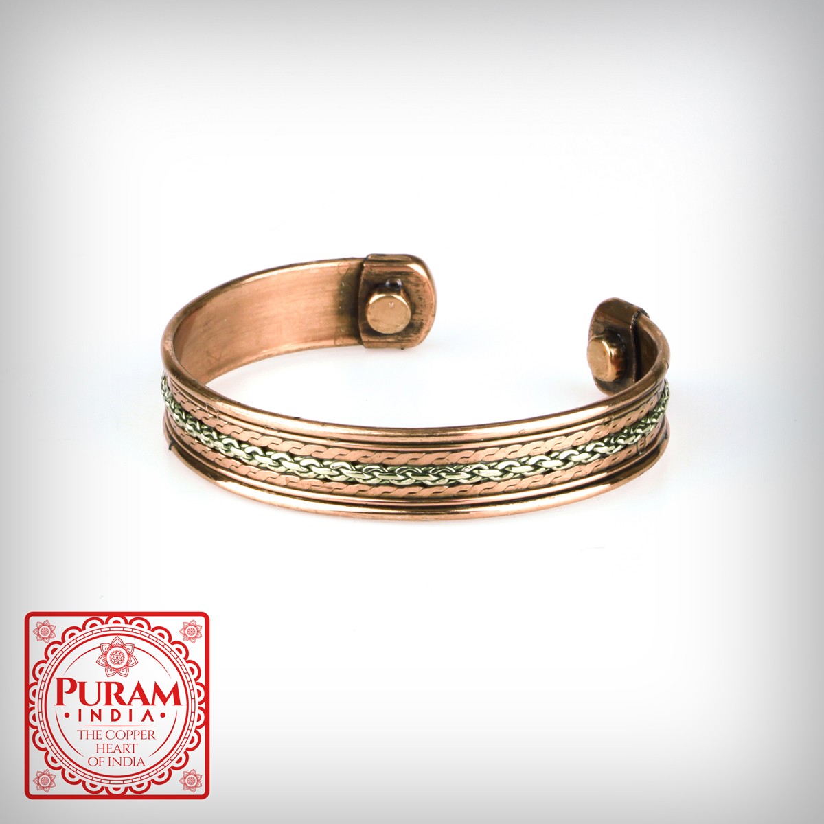 PURAM Miedziana bransoletka 63435G - 3926