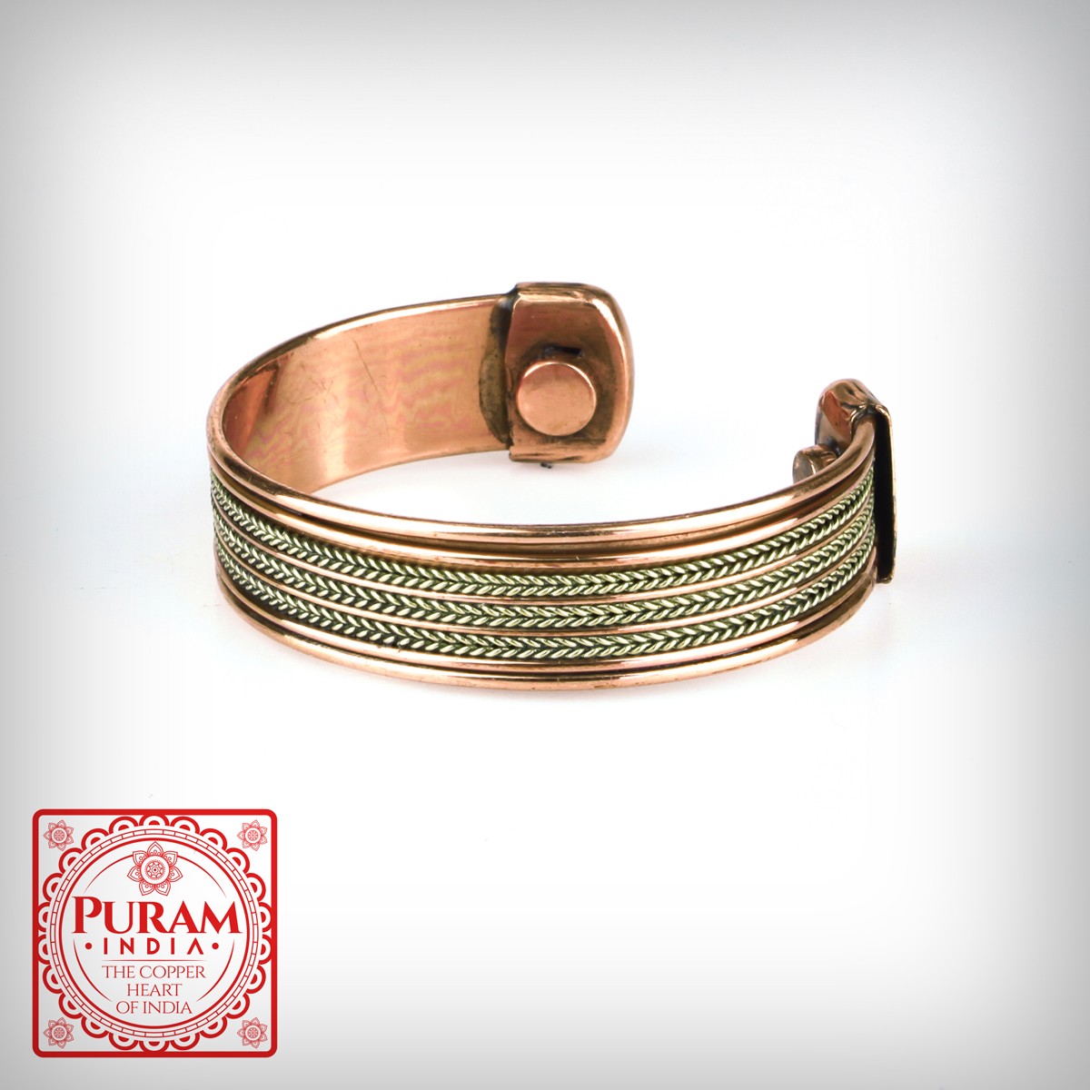 PURAM Miedziana bransoletka 63437C - 3927