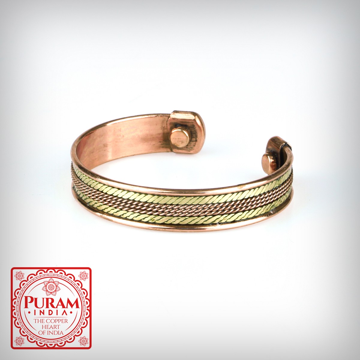 PURAM Miedziana bransoletka 63435F - 3931