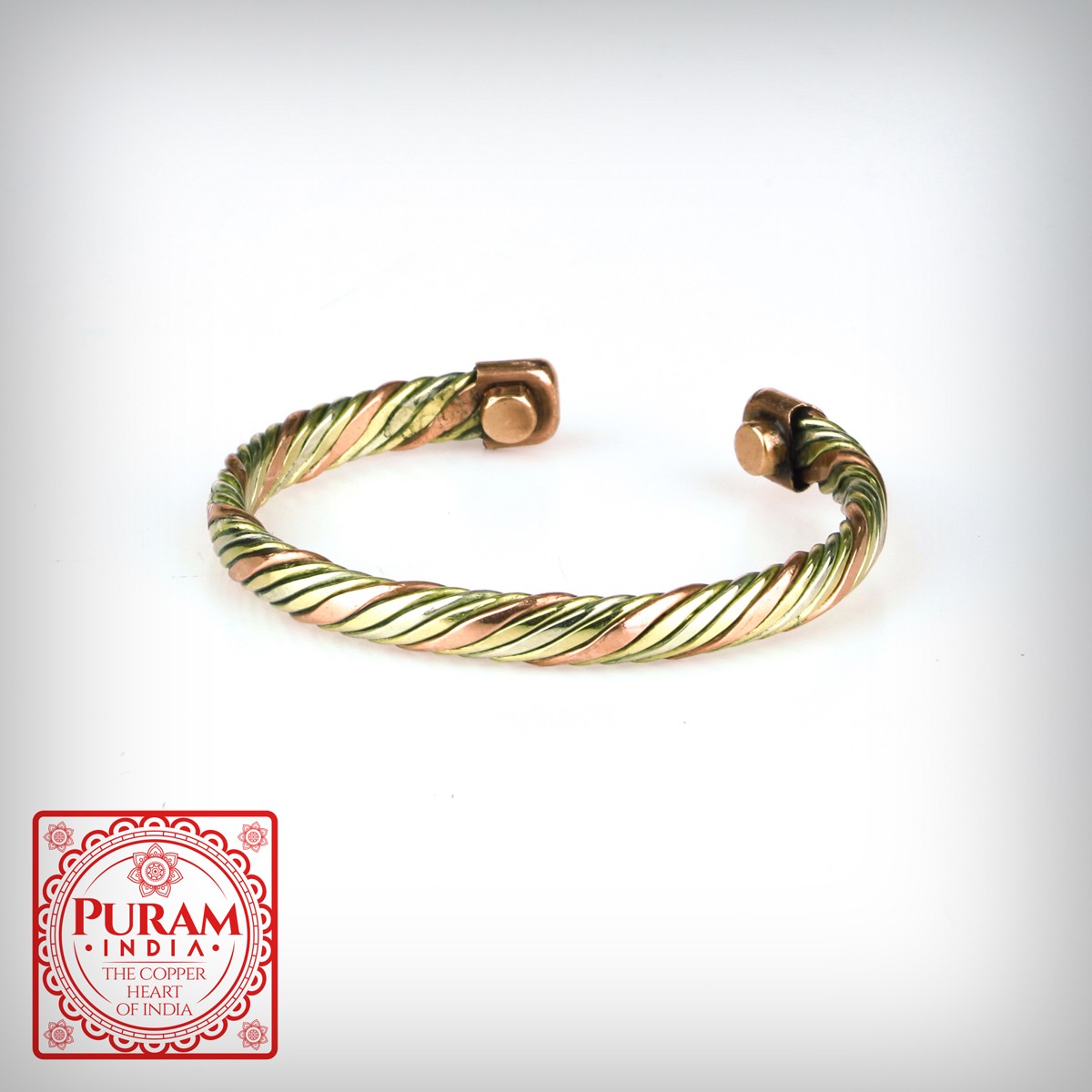 PURAM Miedziana bransoletka 63440B - 3943