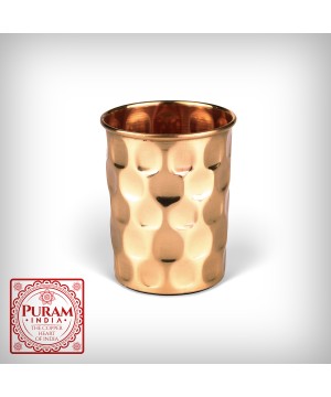 Miedziany kubek diament - PURAM - 300ml - 3971