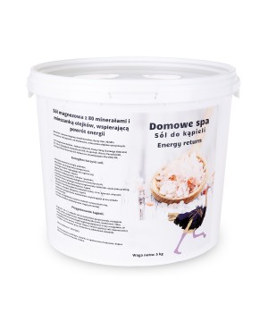 Sól do kąpieli Energy return - powrót energii 5kg - 3999