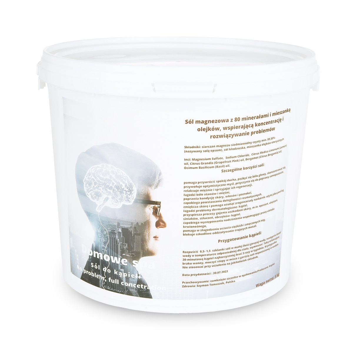 Sól do kąpieli  No problem, full concetration 5kg - 4002