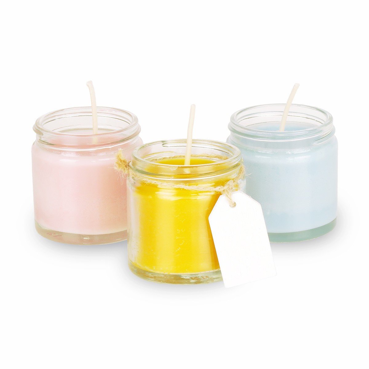 Świeca z wosku sojowego w szklanym słoiku 60ml - 4039