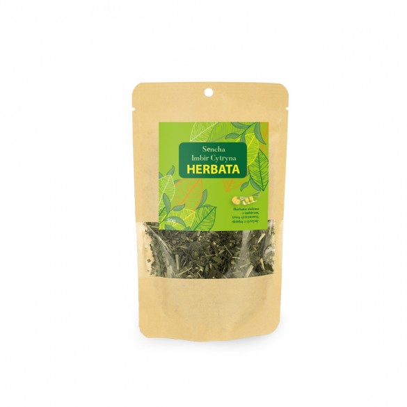 Herbata zielona, Sencha imbir-cytryna 50g