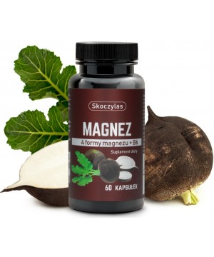 Magnez 4 formy - czarna rzepa - SKOCZYLAS - 4104
