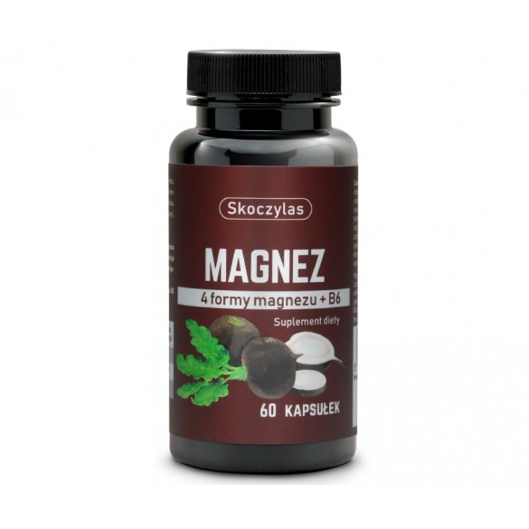 Magnez 4 formy - czarna rzepa - SKOCZYLAS