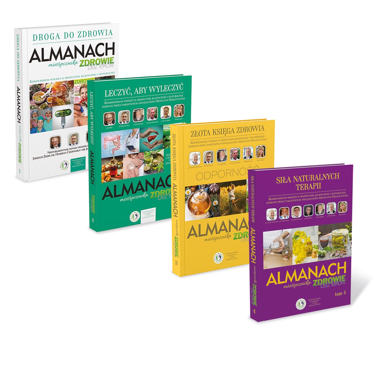 Pakiet czterech Almanachów, czyli poczwórna dawka wiedzy - 4110