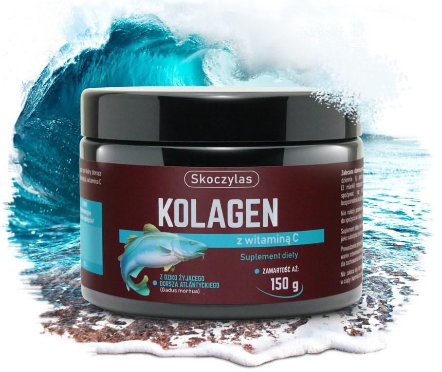 Kolagen z dorsza atlantyckiego dziko żyjącego - SKOCZYLAS - 4131