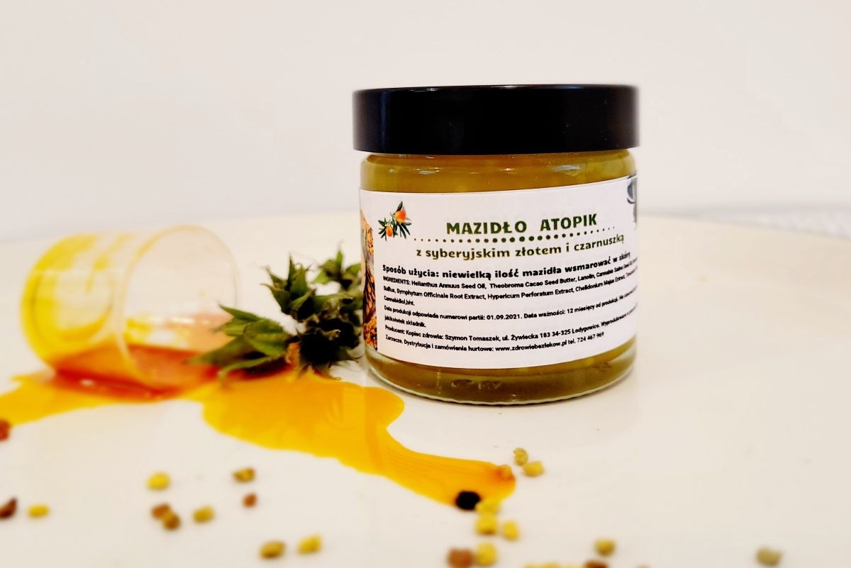 Mazidło Atopik z syberyjskim złotem i czarnuszką - 4144